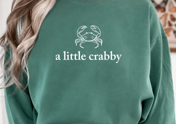 A Little Crabby Svg for Crafts and Graphics