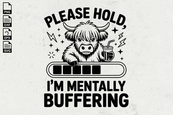 Funny Anxiety SVG for Crafts and Graphics