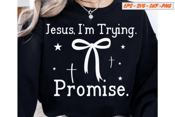 Funny Christian SVG PNG for Embroidery Projects