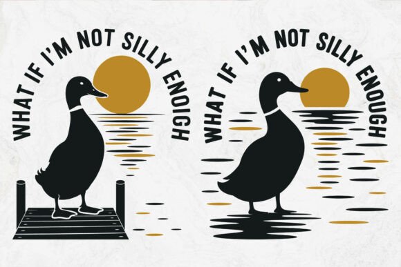 Funny Goose SVG for Crafts and Graphics