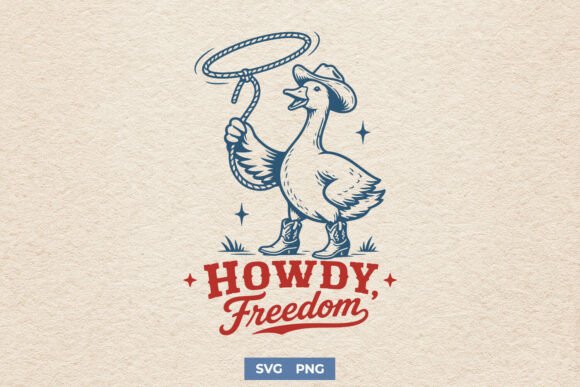 Howdy Freedom SVG: Graphics for Crafts and Content